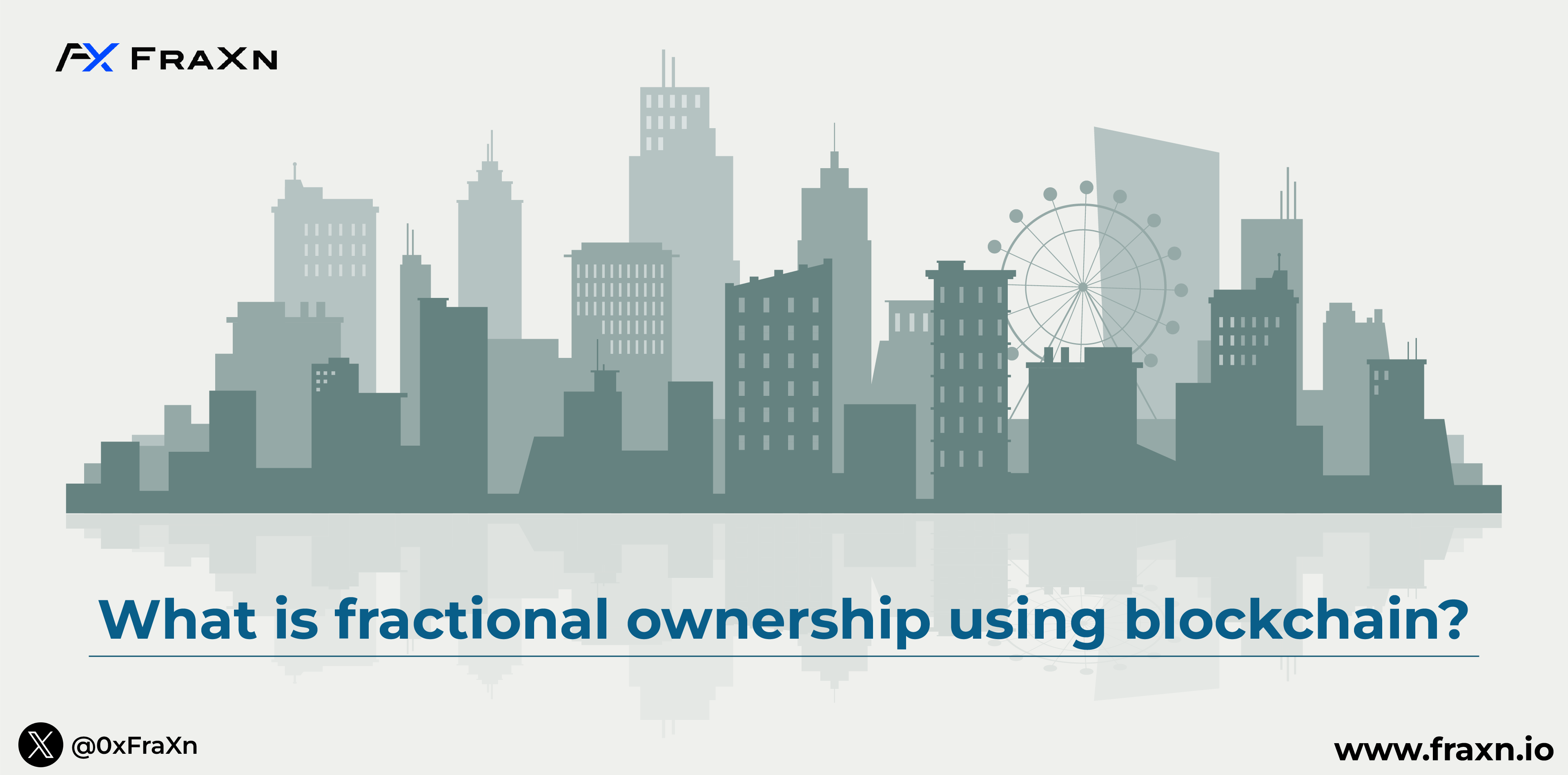 What is fractional ownership using blockchain?